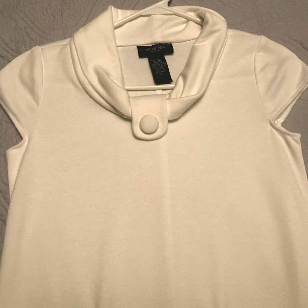 Short White Sweater Dress